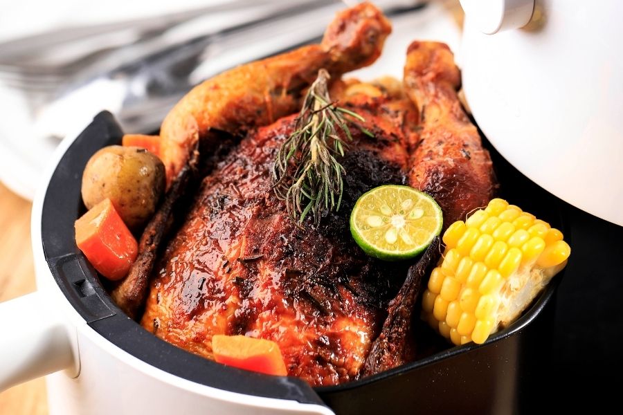 air fryer chicken wings crispy