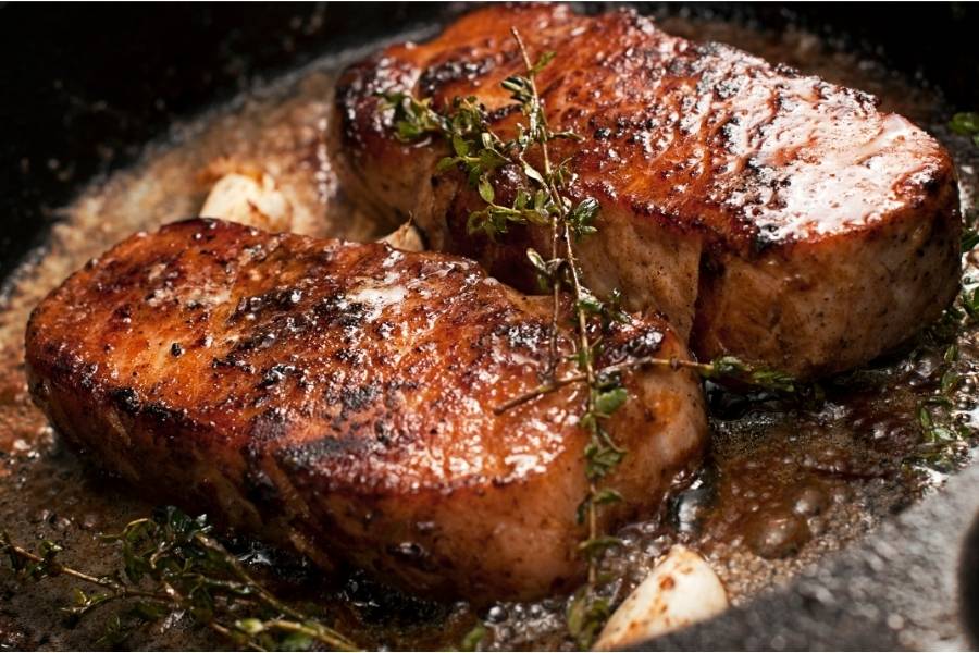 bone in pork chops in air fryer