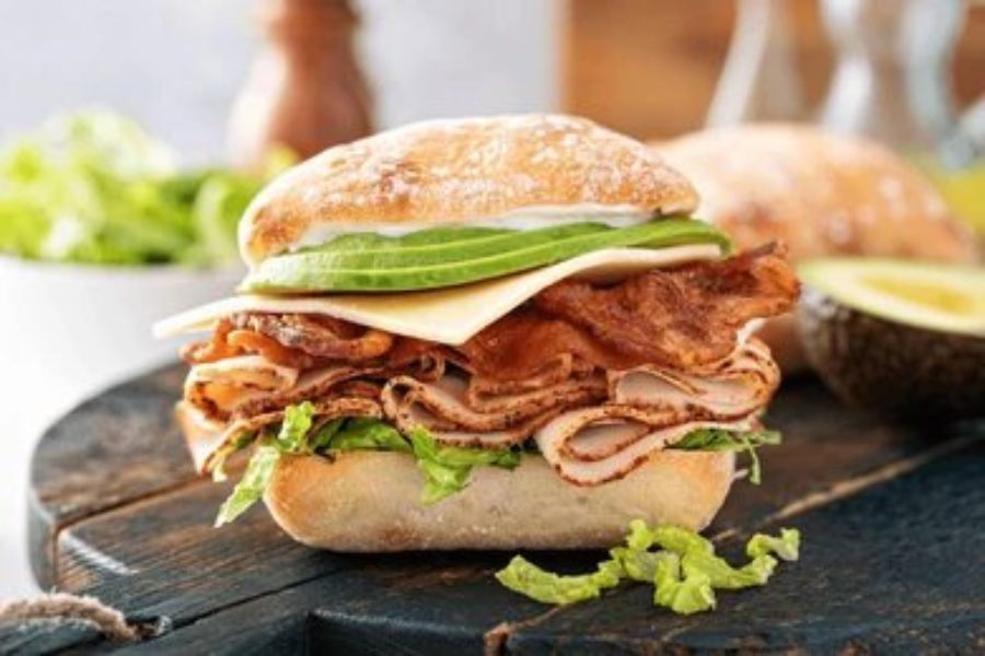 chicken bacon ranch wrap