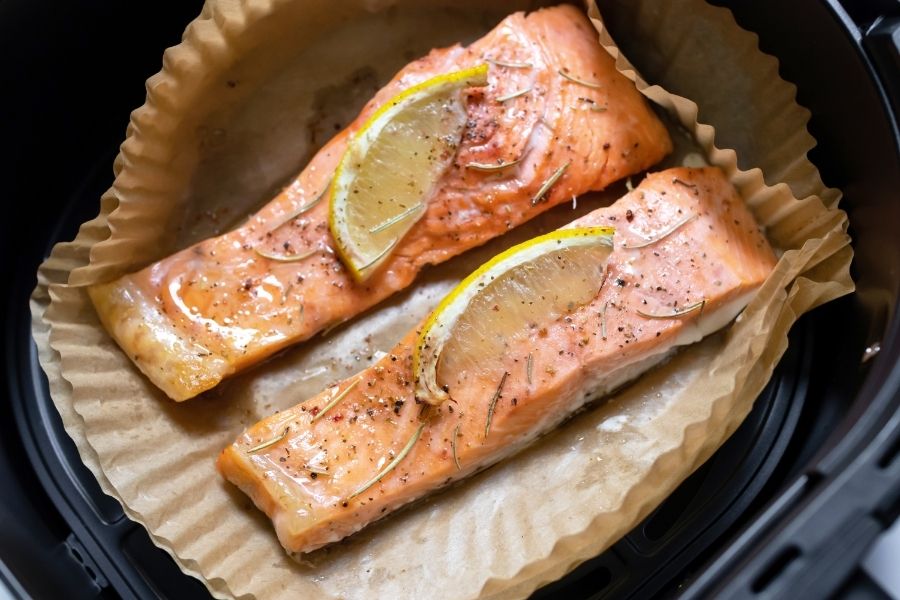 salmon in air fryer
