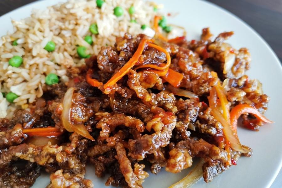 air fryer crispy chilli beef