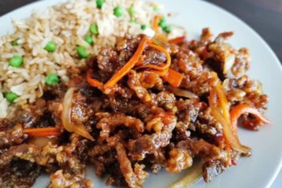 air fryer crispy chilli beef