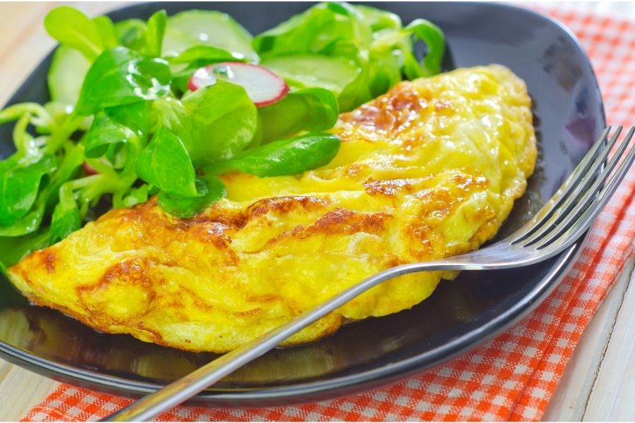 air fryer omelette recipe