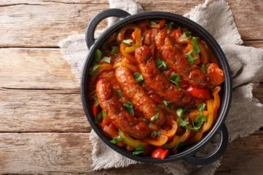 air fryer sausage links