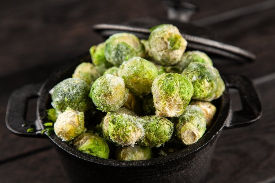frozen brussel sprouts air fryer