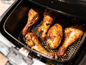 roasted barbecue chicken legs
