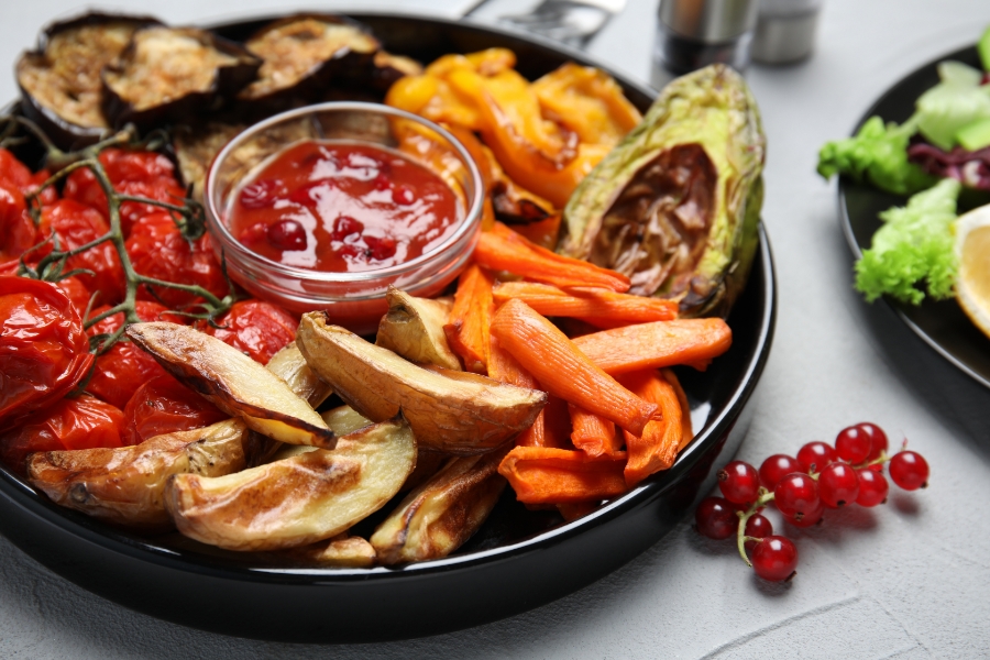 roasted potatoes in air fryer