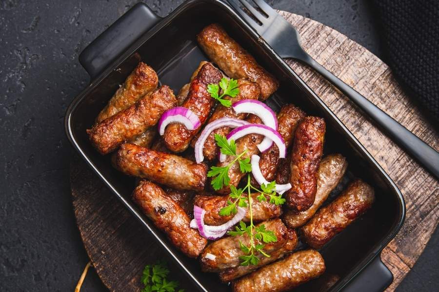sausage links in air fryer