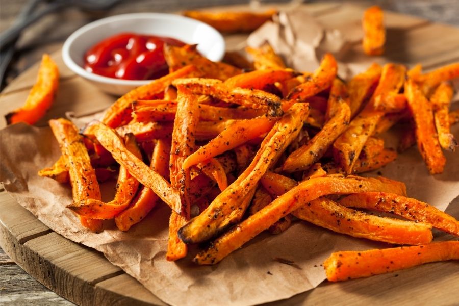 sweet potato air fryer fries
